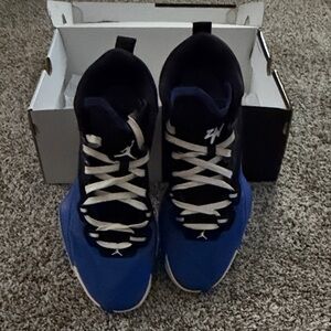 Jordan Zion Blue and Black Sneakers